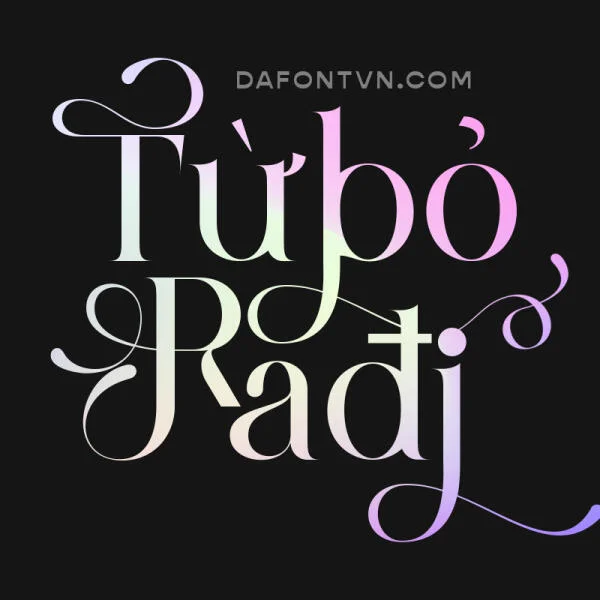 Download trọn bộ glyph Font Kamerun Việt hóa cực đẹp