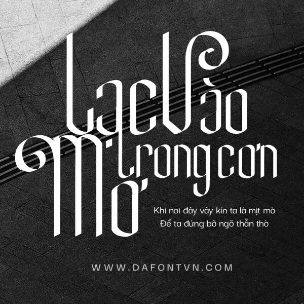 Tải Font Seraphytes Việt hóa đẹp mê hoặc người nhìn