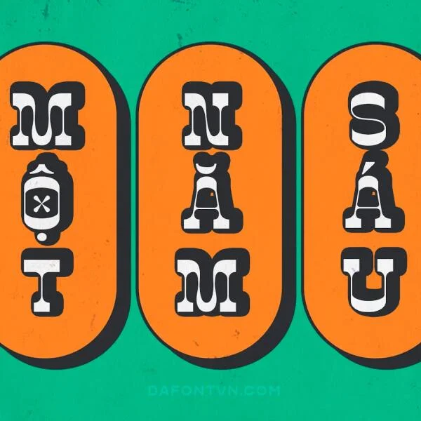 Tải Font Reboy Việt Hóa - Display Typeface mang phong cách vintage