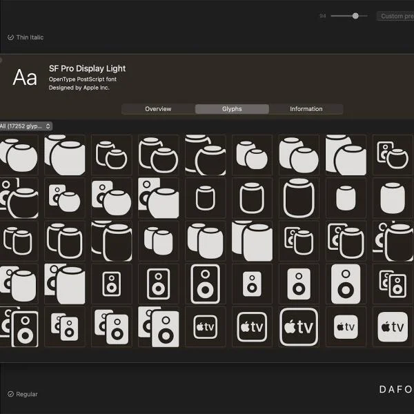 Download Trọn bộ 93 Font San Francisco (SF)