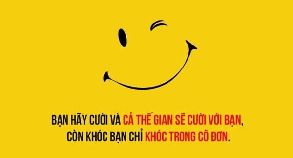 những câu nói hay về nụ cười buồn