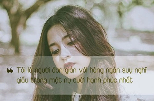stt về nụ cười buồn