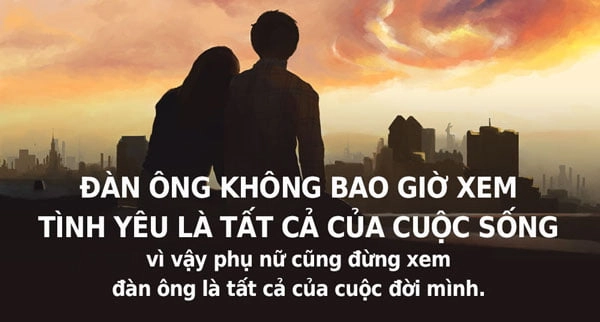 Những câu noi hay về đàn ông
