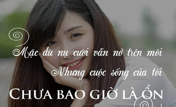 Những câu nói hay về nụ cười buồn