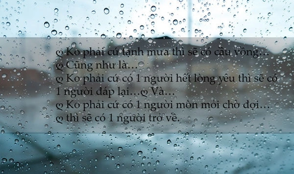stt tâm trạng bị bỏ rơi