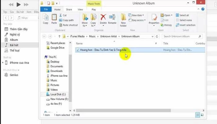 hướng dẫn cài nhạc chuông cho iphone bằng itunes