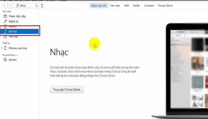cách tải nhạc chuông cho iphone bằng itunes