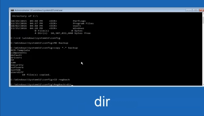 cách repair win 10