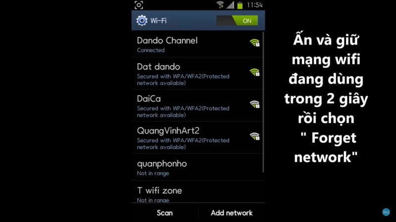 kết nối wifi cho laptop