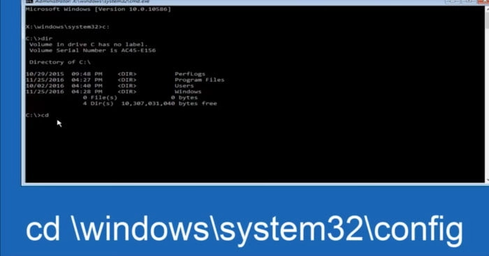 lỗi preparing automatic repair trên win 10