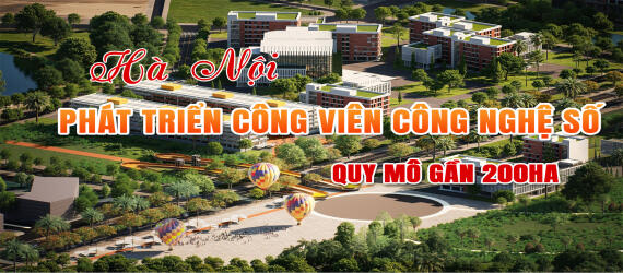 Hà Nội định hướng phát triển khu công viên công nghệ số quy mô gần 200ha