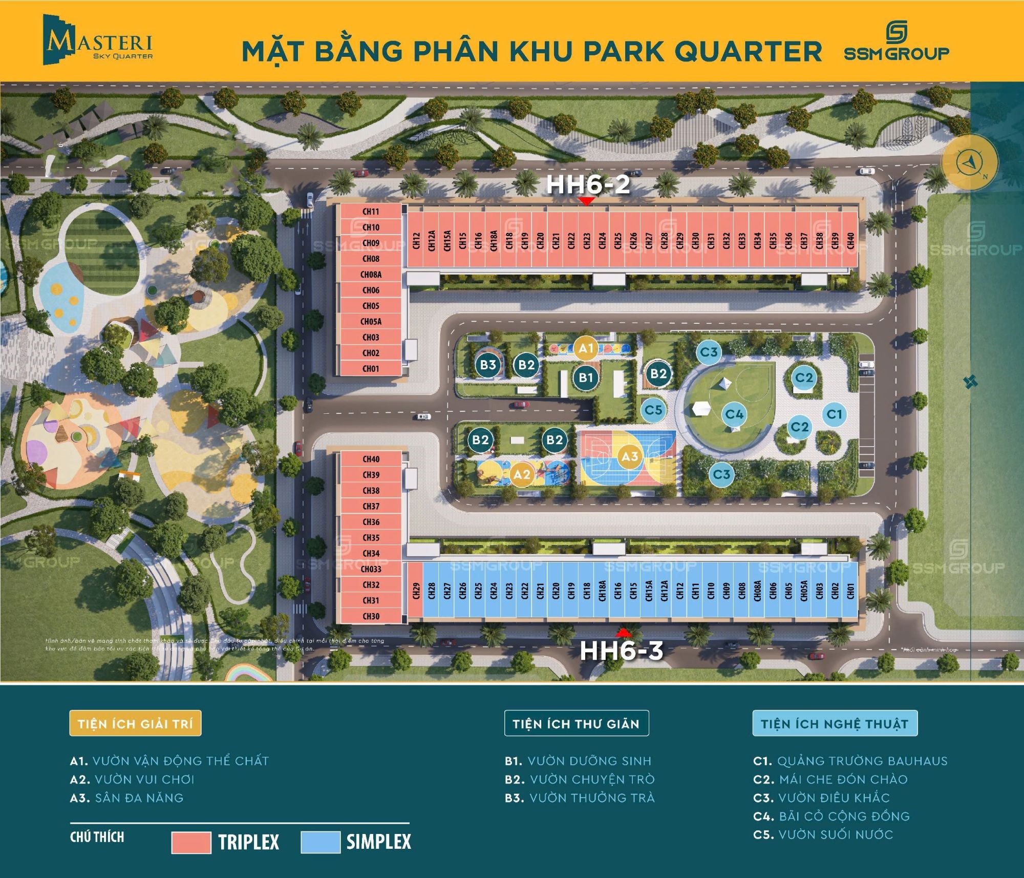 Phân khu Park Quarter