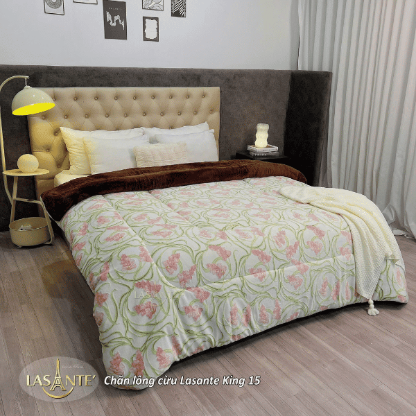 lasante-king-3-layer-fleece-blanket-with-876-gsm-finished-weight-and-raised-floral-pattern-4