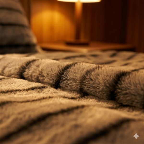 350 GSM Rabbit Plush Bedding Set – Lasante1