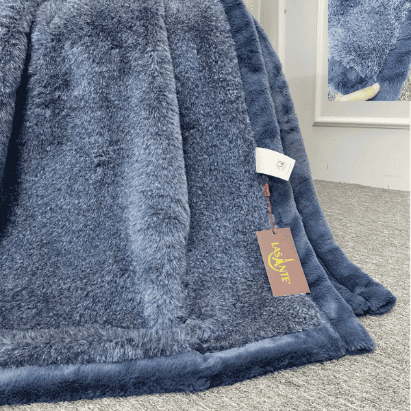 Luxury Long-Pile Faux Fur Blanket