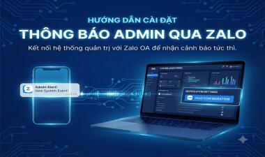 Hướng dẫn cấu hình thông báo cho Admin qua Zalo