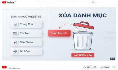 Xóa danh mục