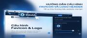 Hướng dẫn cấu hình Favicon và Logo header