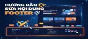 Hướng dẫn sửa nội dung Footer