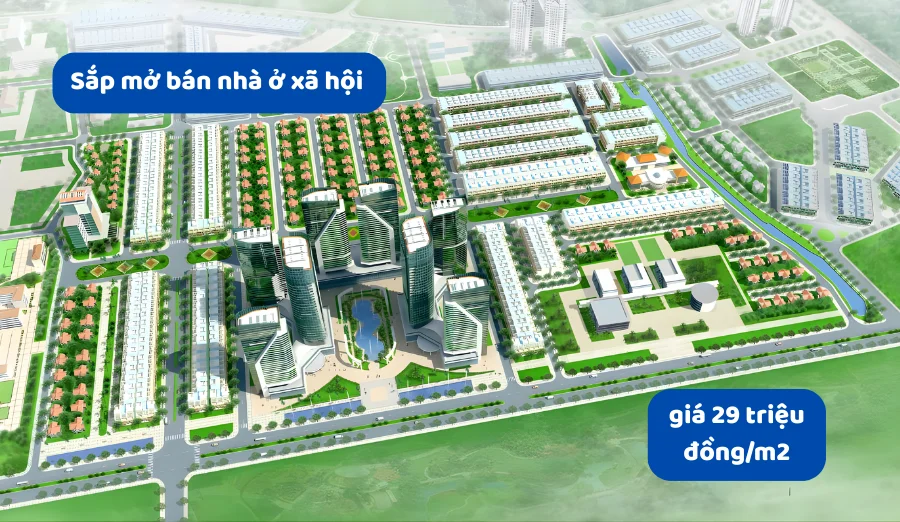 Sắp mở bán nhà ở xã hội giá 29 triệu đồng/m2 tại Hà Nội