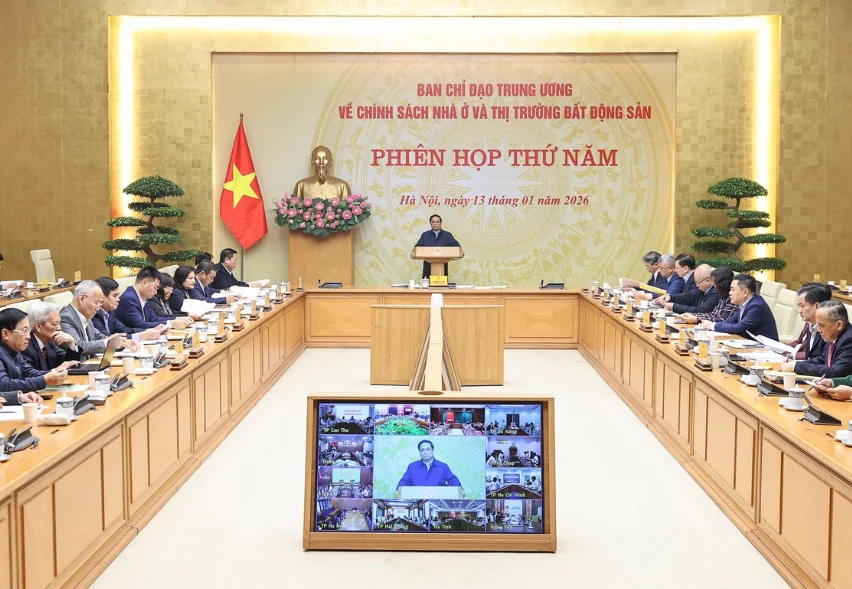Toàn cảnh phiên họp thứ 5 của Ban Chỉ đạo Trung ương về chính sách nhà ở và thị trường bất động sản