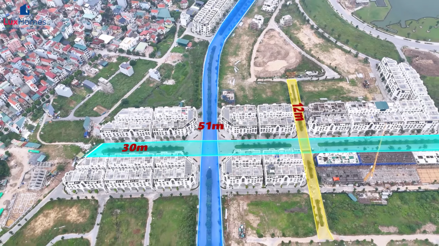 Tuyến đường nội khu liền kề 37 dự án hinode royal park
