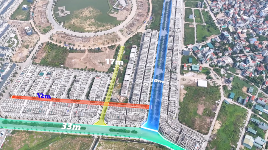 Mặt bằng phân khu Anh dư án Hinode Royal Park