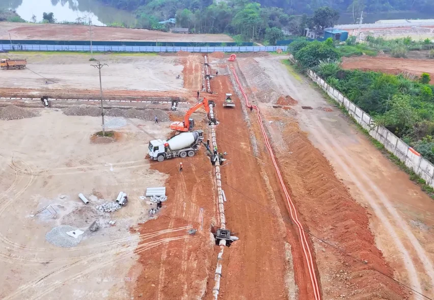 Lắp đặt hệ thống cống thoát nước