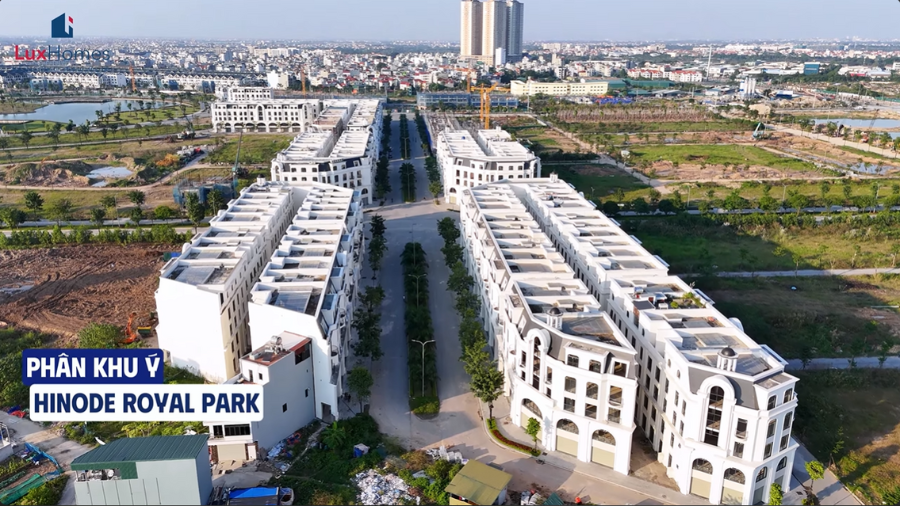 tổng quan liền kề 37 dự án hinode royal park