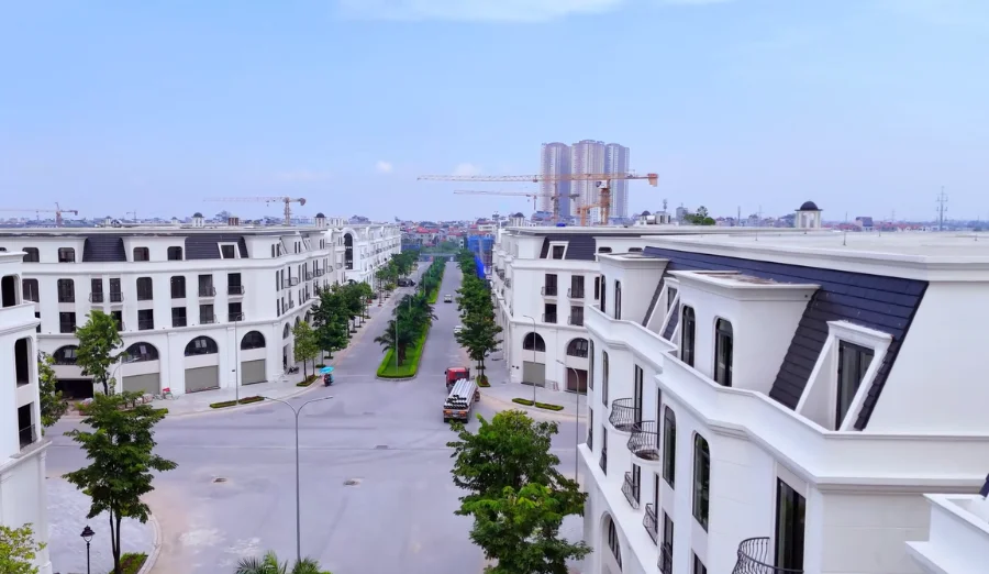 Hạ tầng giao thông và chiếu sáng nội khu