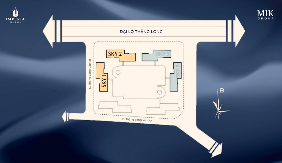 Mặt bằng dự án Imperia Sky Park