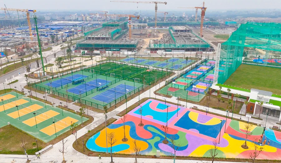 Tiến độ 5 công viên chủ đề