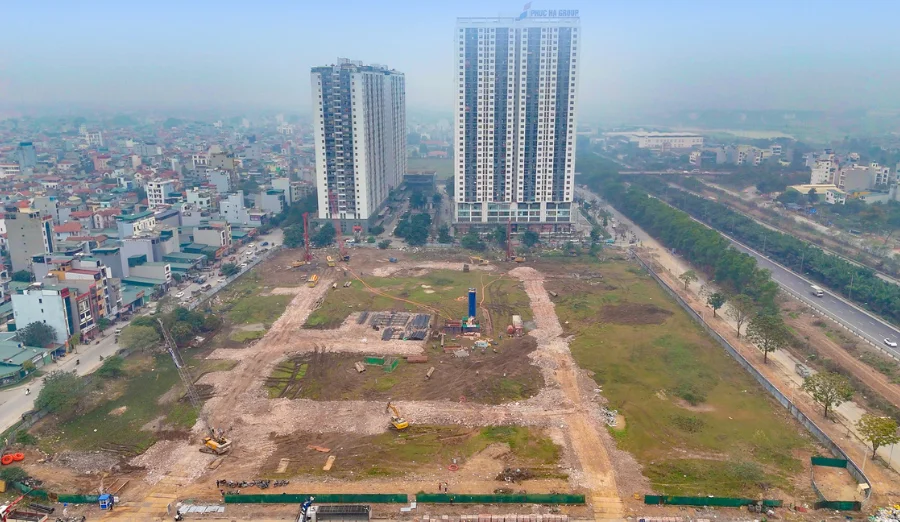Tiến độ Imperia Sky Park tháng 2/2026 mới nhất