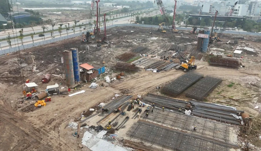 chung cư the flame vine tiến độ