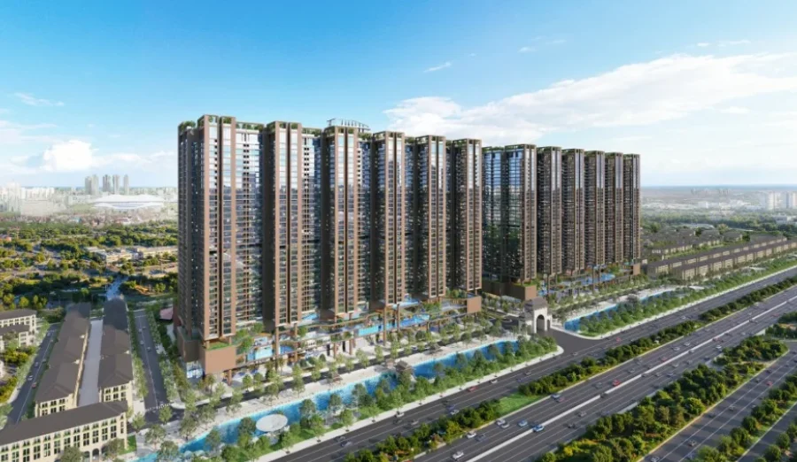 Dự án và khu đô thị vẫn đang trong giai đoạn phát triển