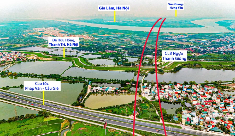 Vị trí Cầu Ngọc Hồi