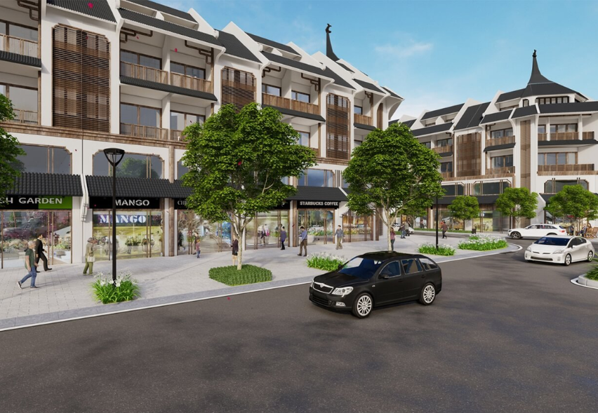 công năng của dãy liền kề 43