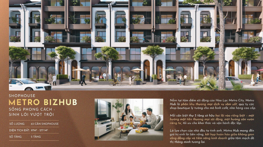 shophouse hòa lạc metro city