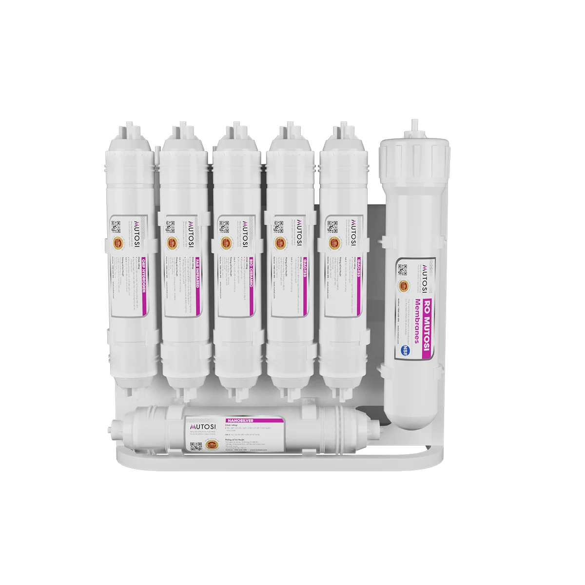 Máy lọc nước để gầm 10 lõi Mutosi MP-U1368