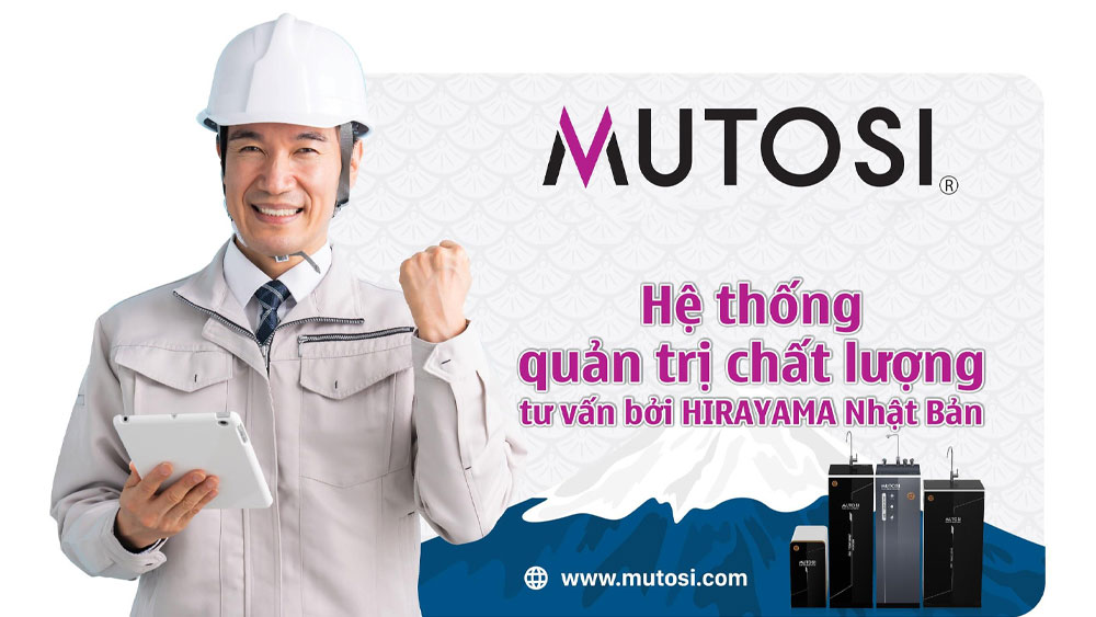 Hirayama chính thức trở thành cố vấn Chuẩn chất lượng Nhật Bản cho Mutosi Group
