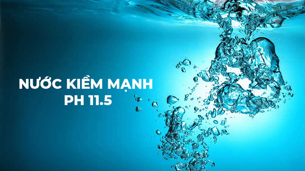 Tìm hiểu về nước kiềm 11.5: Bật mí 10+ điều bạn chưa từng biết