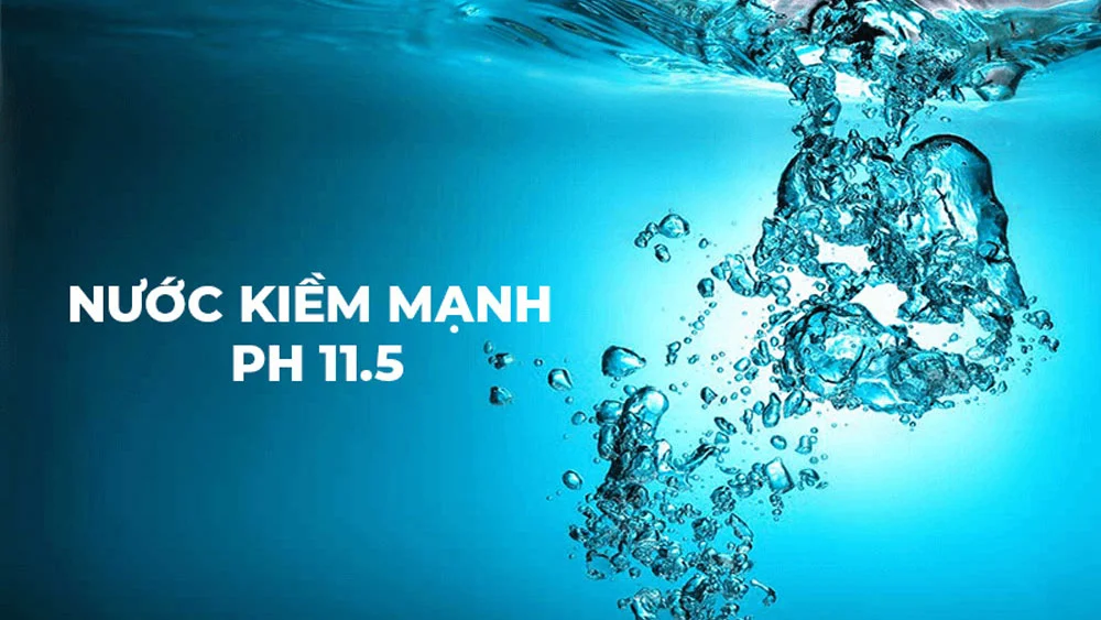 Tìm hiểu về nước kiềm 11.5: Bật mí 10+ điều bạn chưa từng biết