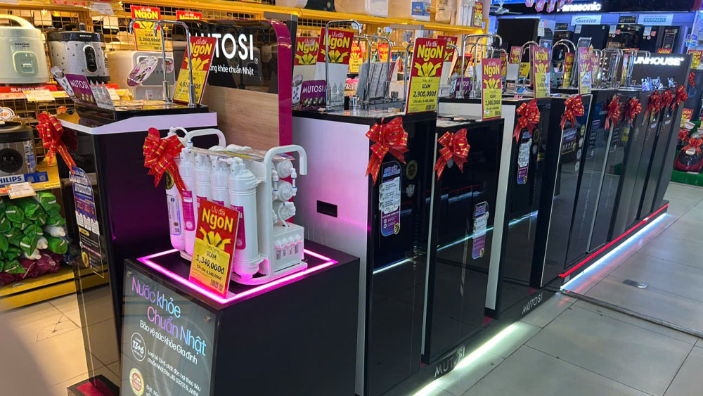 Mutosi phủ sóng toàn quốc, chinh phục các chuỗi điện máy và đại lý lớn nhờ chất lượng và uy tín