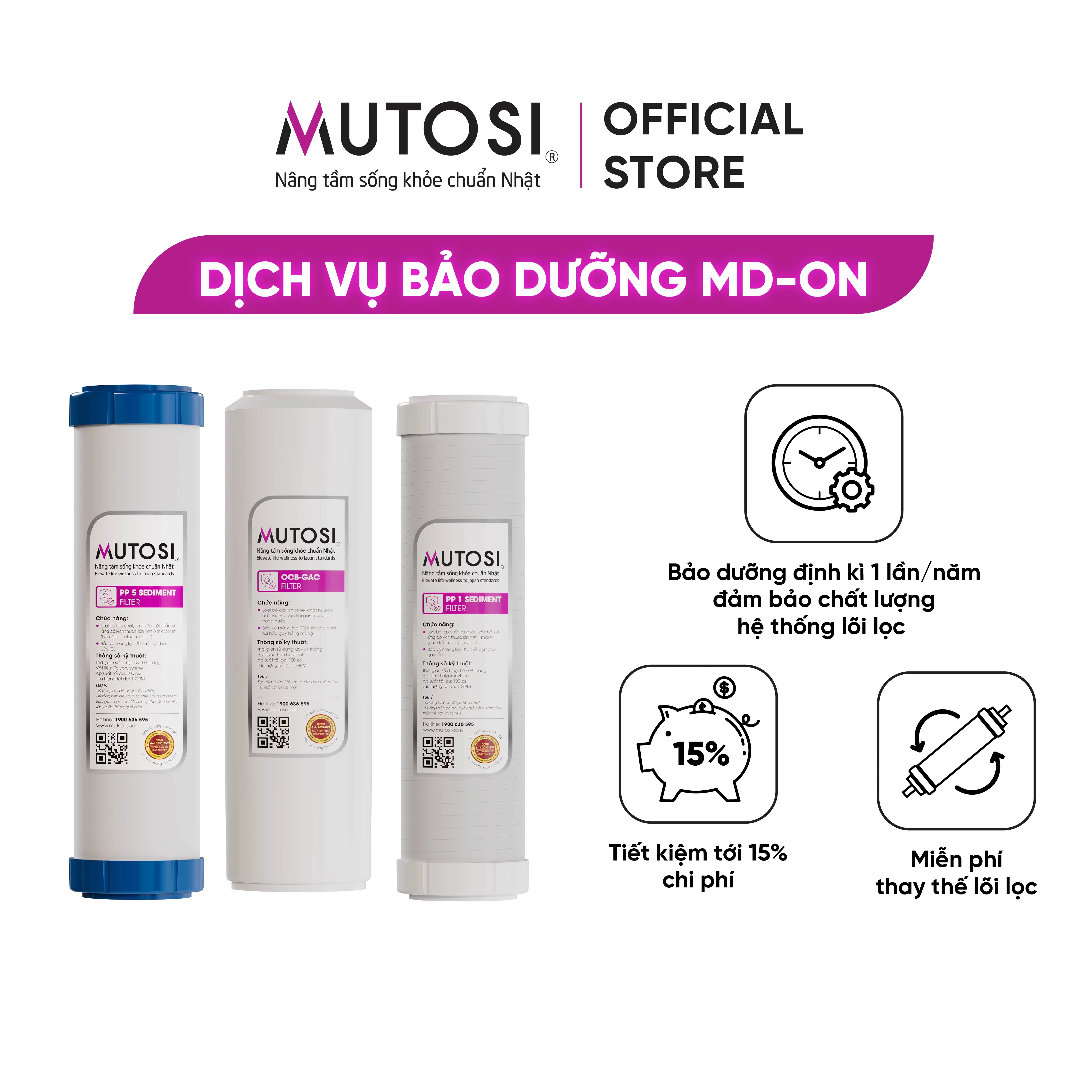 Gói dịch vụ Mutosi MD-ON