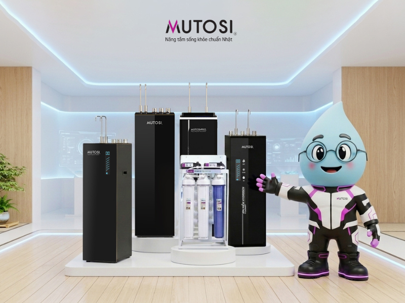 Máy bơm Mutosi - quản trị chất lượng theo tiêu chuẩn Nhật Bản