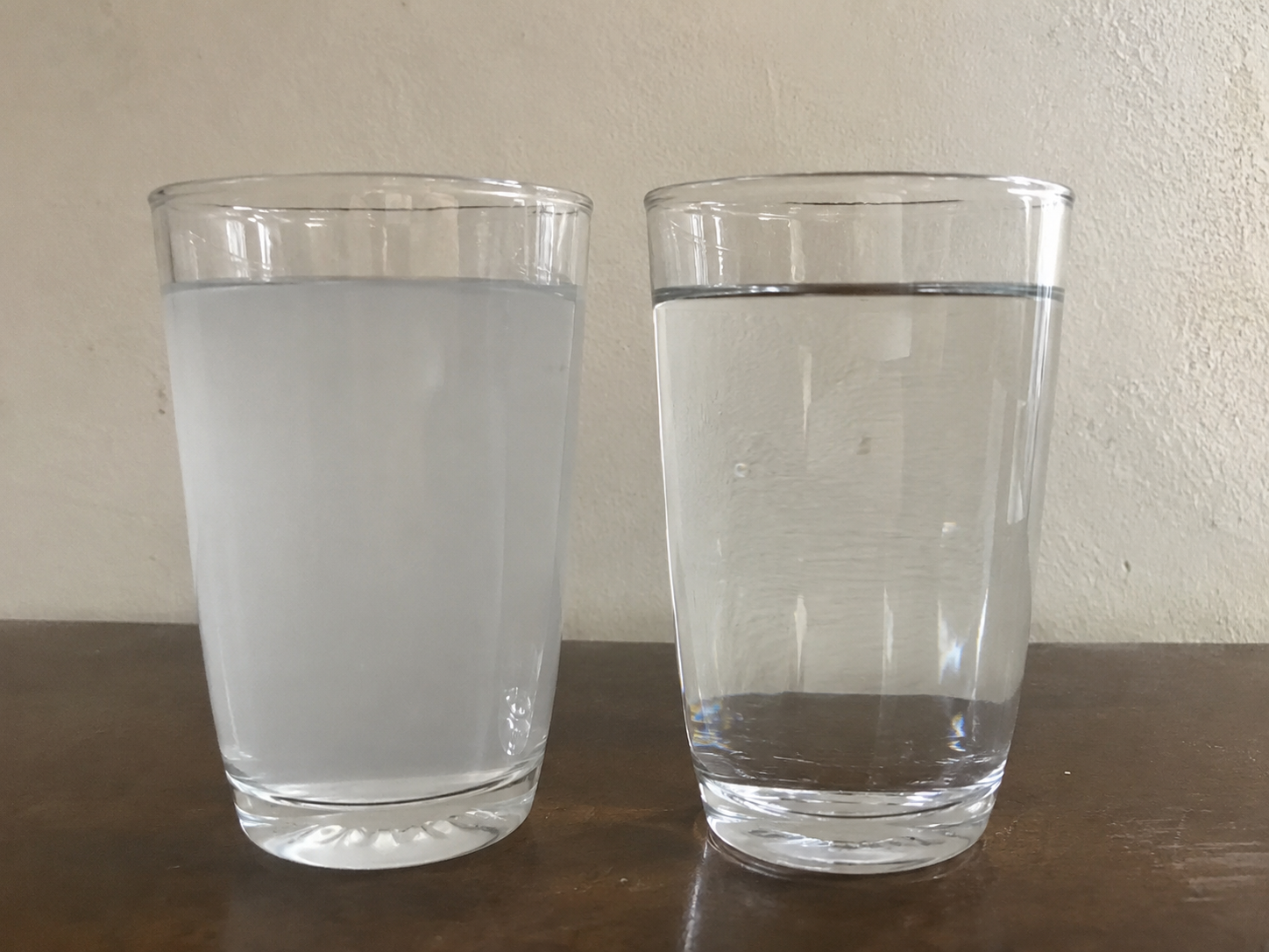 Sử dụng nước đục