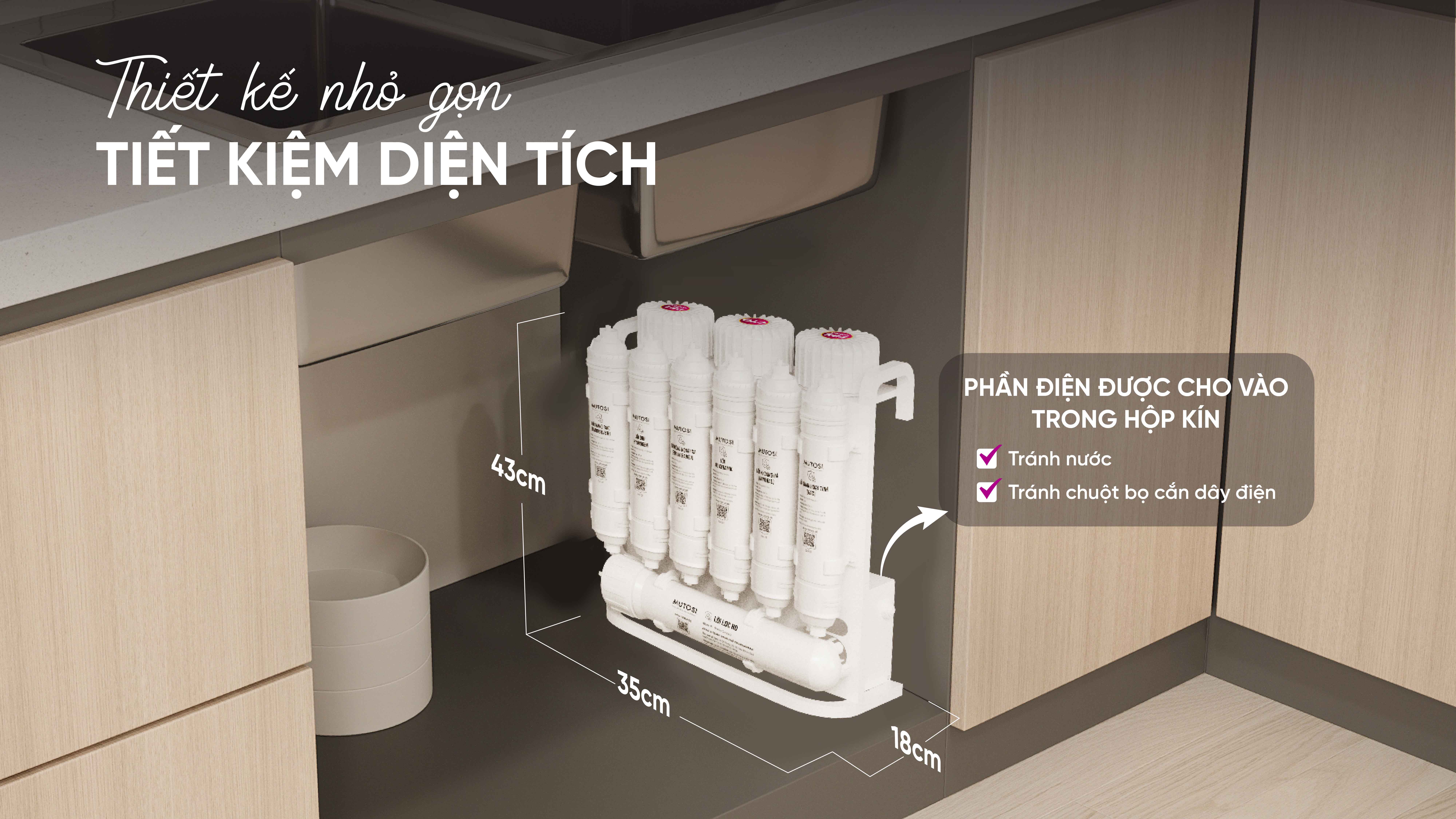 Máy lọc nước ion kiềm âm tủ: Ưu nhược điểm & TOP 5 sản phẩm nên mua