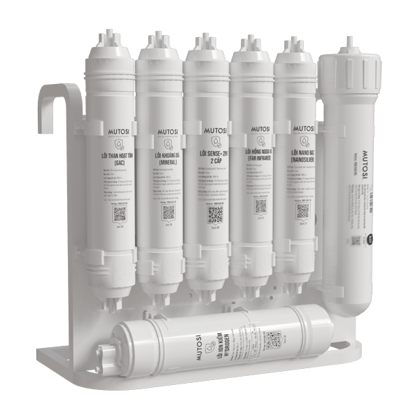 Máy lọc nước để gầm ion kiềm hydrogen Mutosi MP-U161H