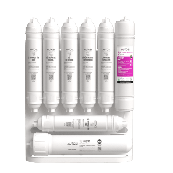 Máy lọc nước để gầm ion kiềm hydrogen Mutosi MP-U28H