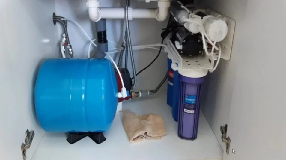 Air-filled filter core